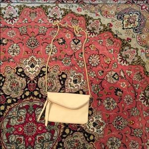 Anthropologie zippered mini envelope clutch